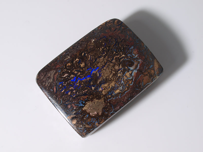 Boulder Opal Australien, Gebohrt für Opal Anhänger