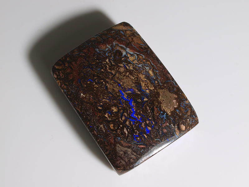 Boulder Opal Australien, Gebohrt für Opal Anhänger