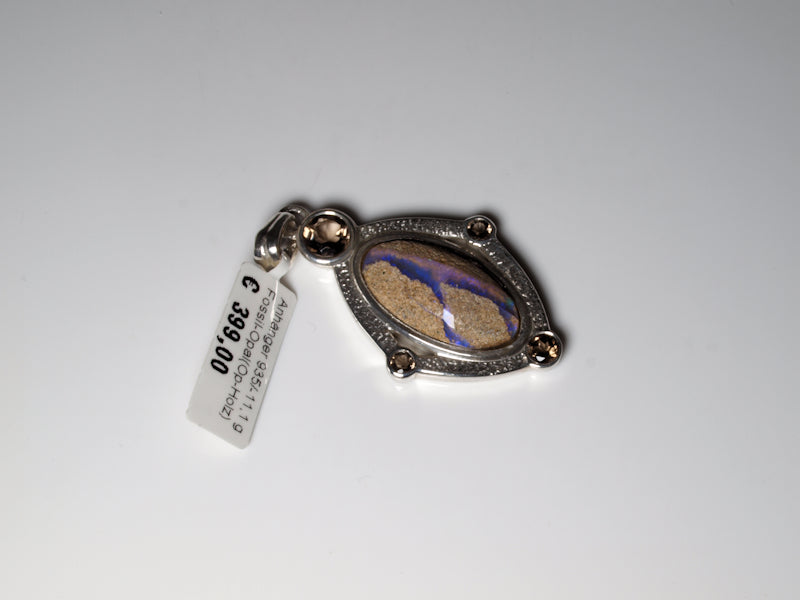 Opal Australien Anhänger Silber