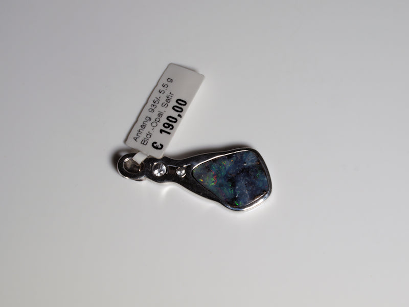 Opal Australien Anhänger Silber
