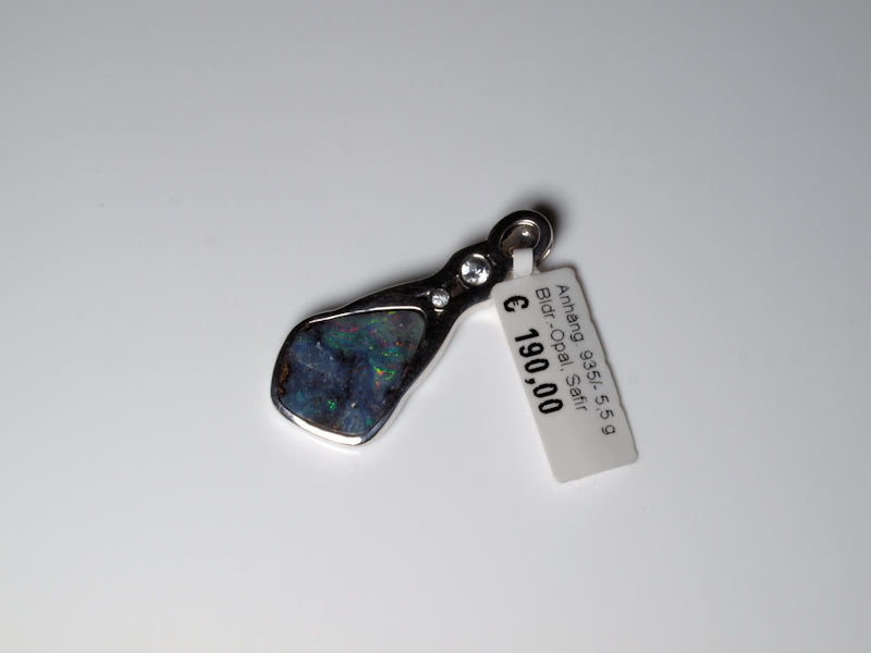 Opal Australien Anhänger Silber