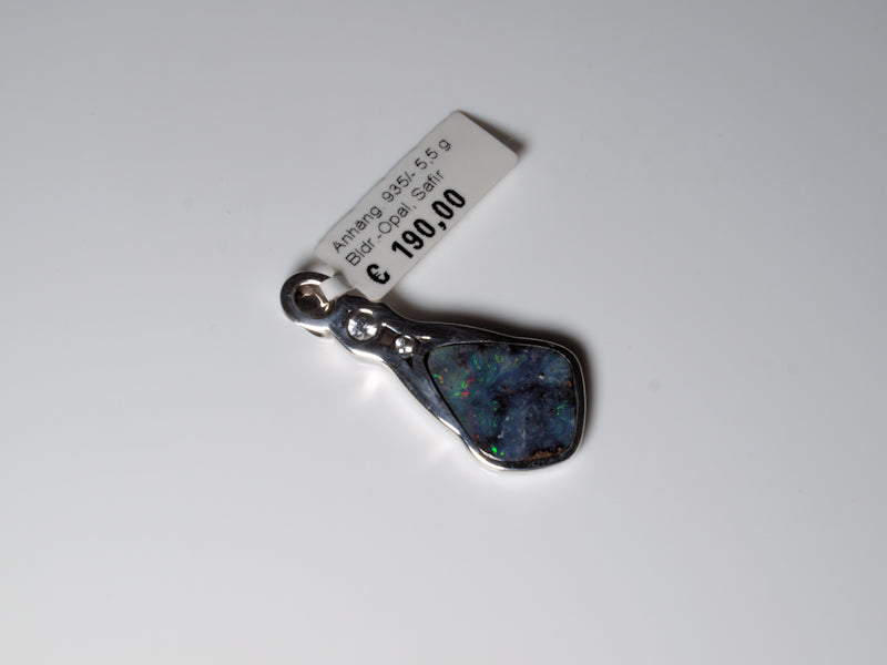 Opal Australien Anhänger Silber