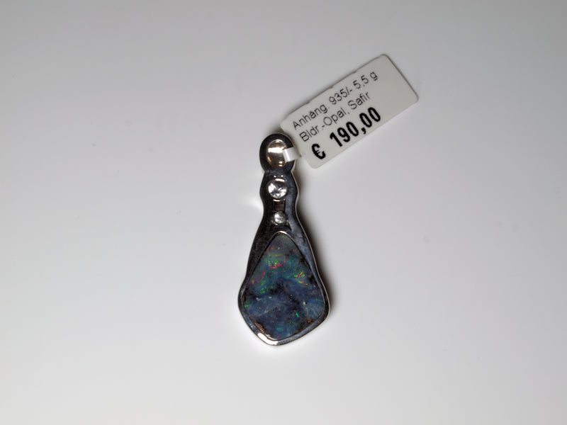 Opal Australien Anhänger Silber