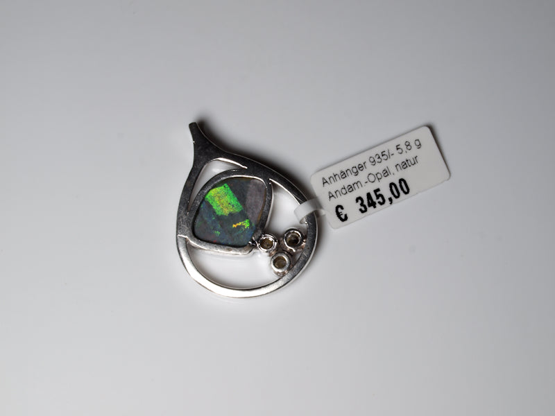 Opal Australien Anhänger Silber