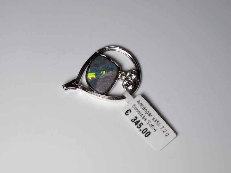 Opal Australien Anhänger Silber