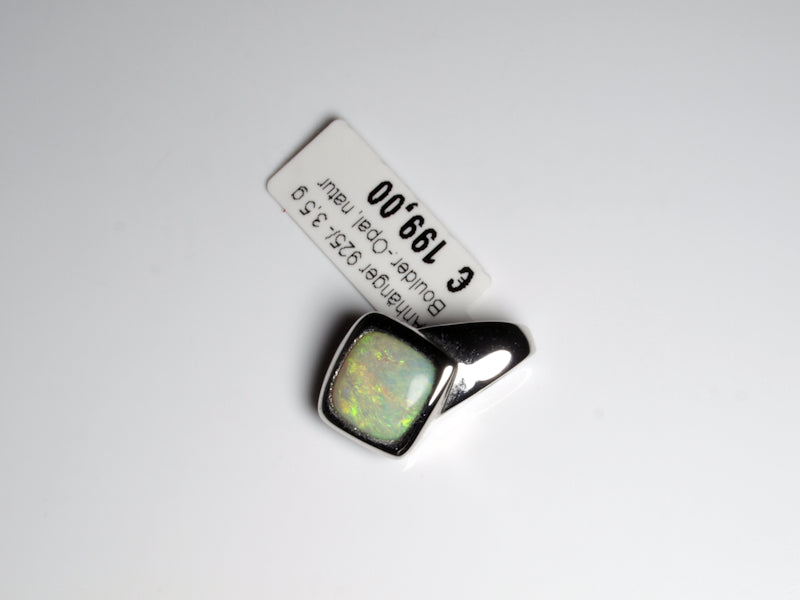 Opalschmuck Anhaenger Silber Opal Australien