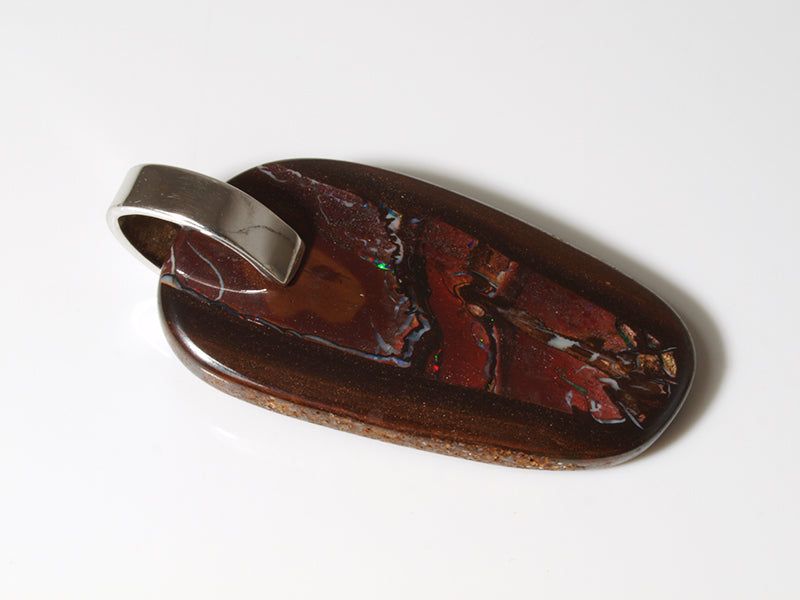 Opalschmuck, Opal Anhänger mit Opal aus Australien
