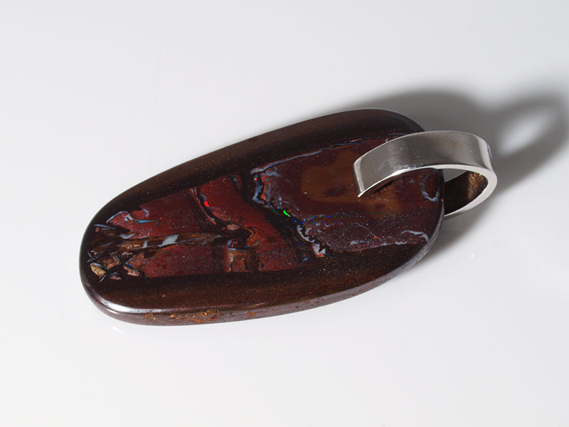 Opalschmuck, Opal Anhänger mit Opal aus Australien