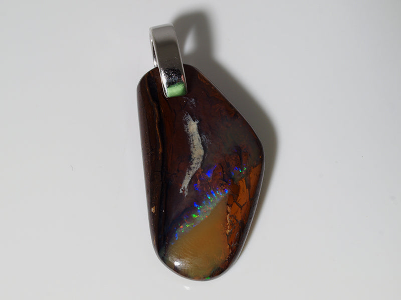 Opalschmuck, Opal Anhänger mit Opal aus Australien