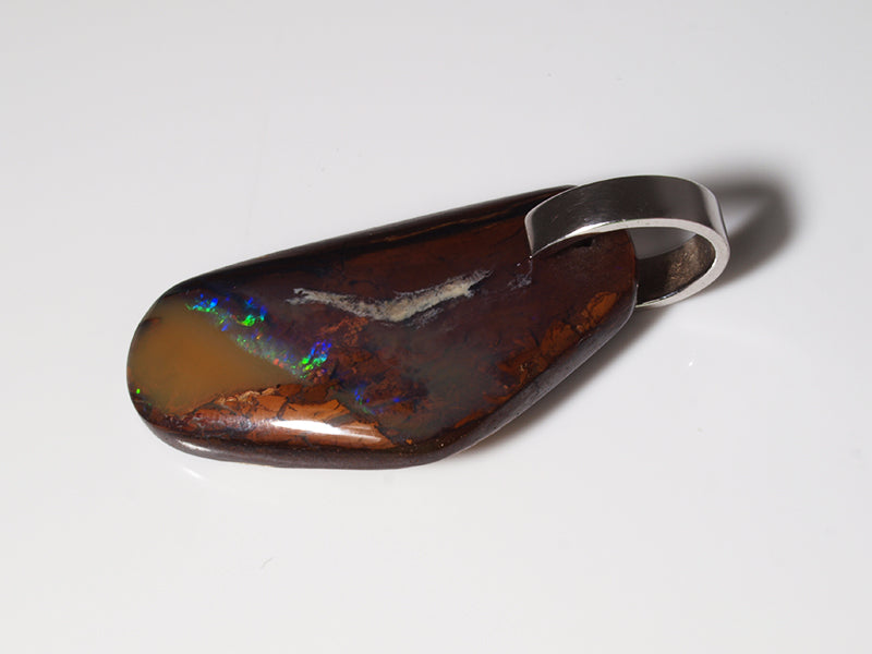 Opalschmuck, Opal Anhänger mit Opal aus Australien