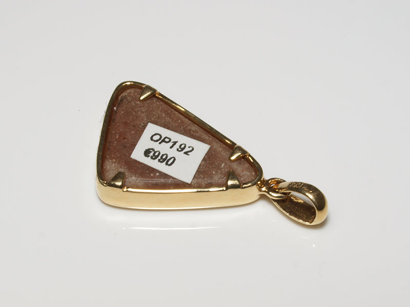 Opalschmuck - Goldschmuck, Anhänger aus Gold mit Opal