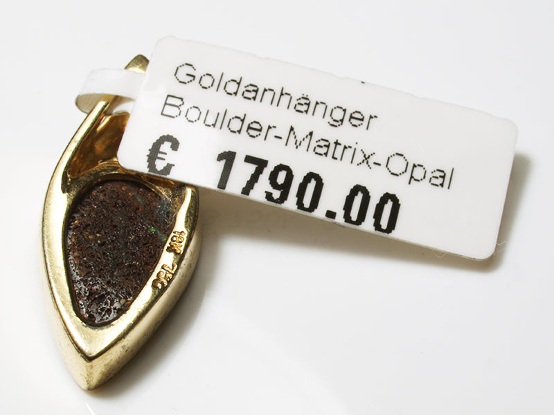 Opalschmuck, Goldschmuck, Opal Anhänger