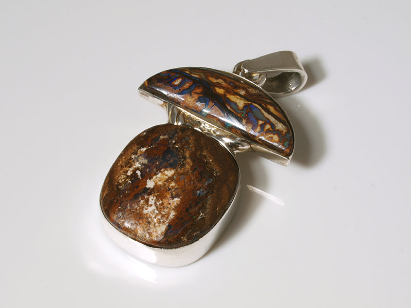 Opal Anhänger Silber mit Opal aus Australien