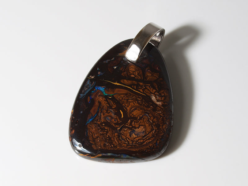 Opalschmuck, Opal Anhänger mit Opal aus Australien
