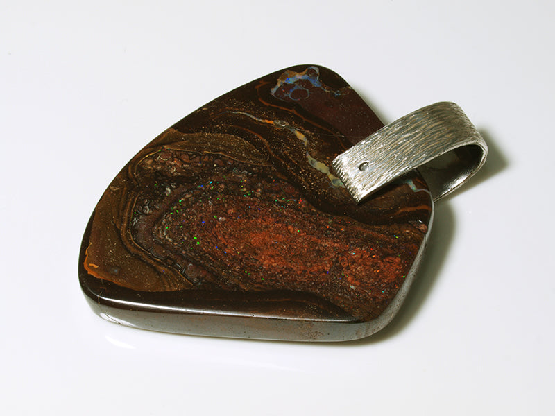 Opalschmuck - Anhänger mit Boulder-Matrix-Opal