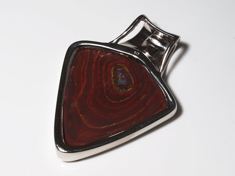 Opalschmuck - Anhänger mit Boulder-Matrix-Opal