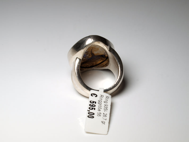 Opalschmuck Ring Silber Opal Australien