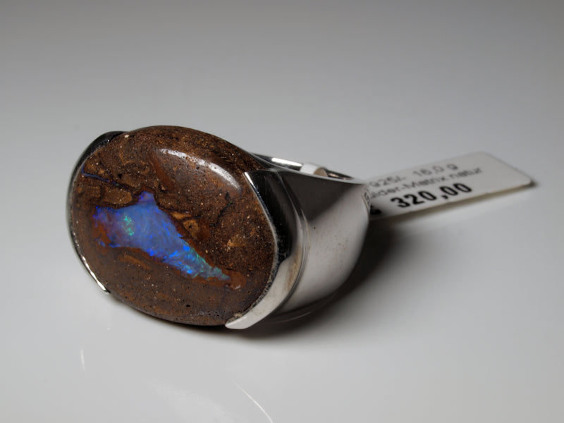 Ring aus SilberRing aus Silber mit Opal aus Australien mit Opal aus Australien