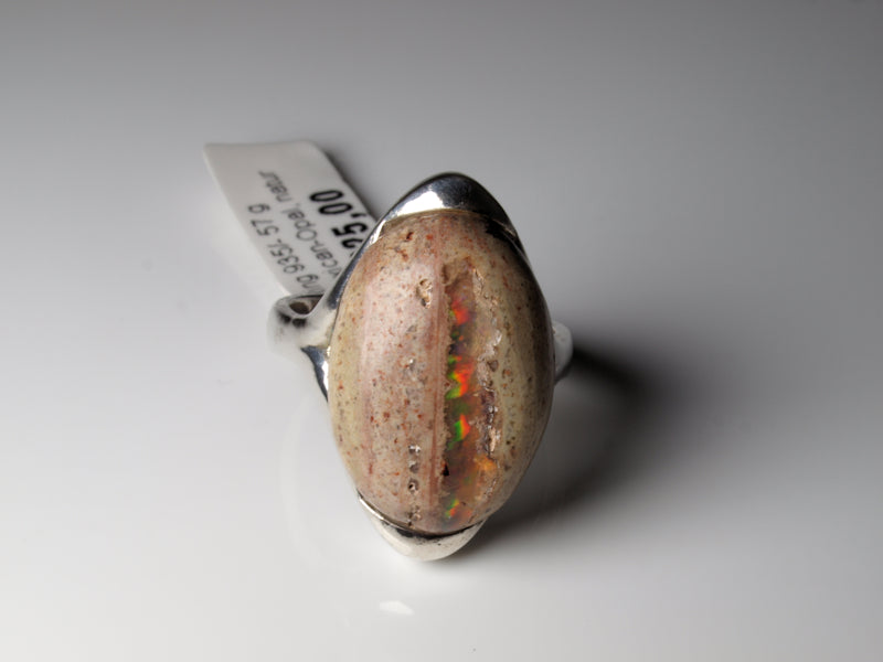 Opalschmuck Ring Silber Opal Mexiko