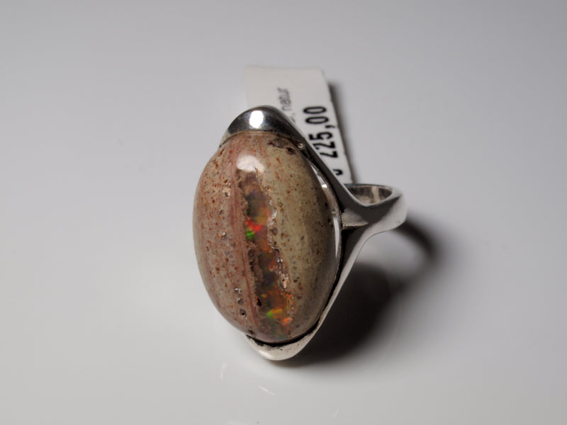 Opalschmuck Ring Silber Opal Mexiko