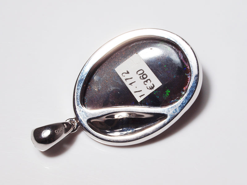 Opalschmuck - Anhänger aus Silber mit Boulder-Matrix-Opal