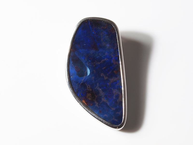 Opalschmuck - Opalanhänger aus Silber mit Boulder Opal