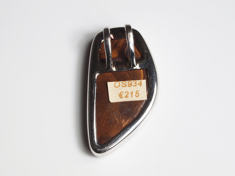 Opalschmuck - Opalanhänger aus Silber mit Boulder Opal