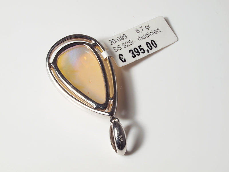 Opal - Silberschmuck, Anhänger mit Kristallopal