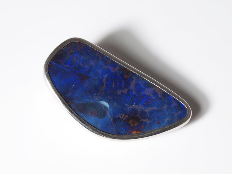 Opalschmuck - Opalanhänger aus Silber mit Boulder Opal