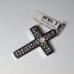 Anhänger Kreuz Silber Opal Australien