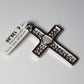 Anhänger Kreuz Silber Opal Australien