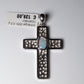 Anhänger Kreuz Silber Opal Australien