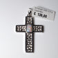 Anhänger Kreuz Silber Opal Australien