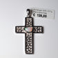 Anhänger Kreuz Silber Opal Australien