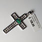 Silber Kreuz Anhänger Opal Australien