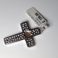 Anhänger Kreuz Silber Opal Australien