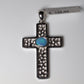 Anhänger Kreuz Silber Opal Australien