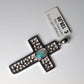 Anhänger Kreuz Silber Opal Australien