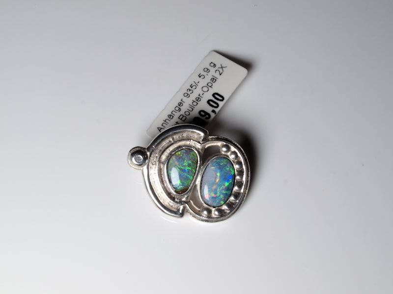 Anhänger Silber Opal Australien 