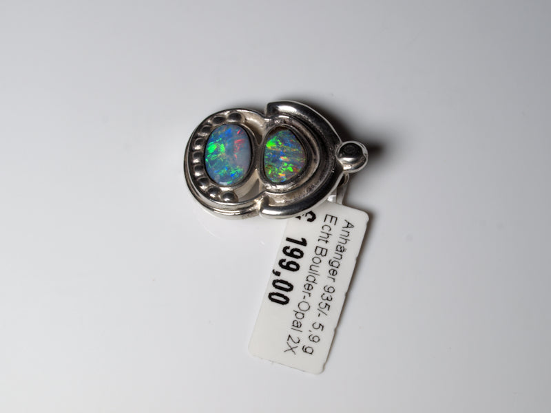 Anhänger Silber Opal Australien 