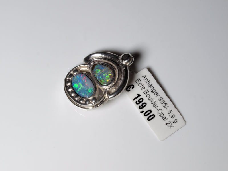 Anhänger Silber Opal Australien 