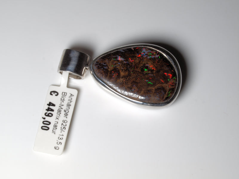 Opal Australien Anhänger Silber