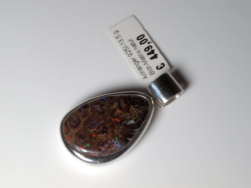 Opal Australien Anhänger Silber