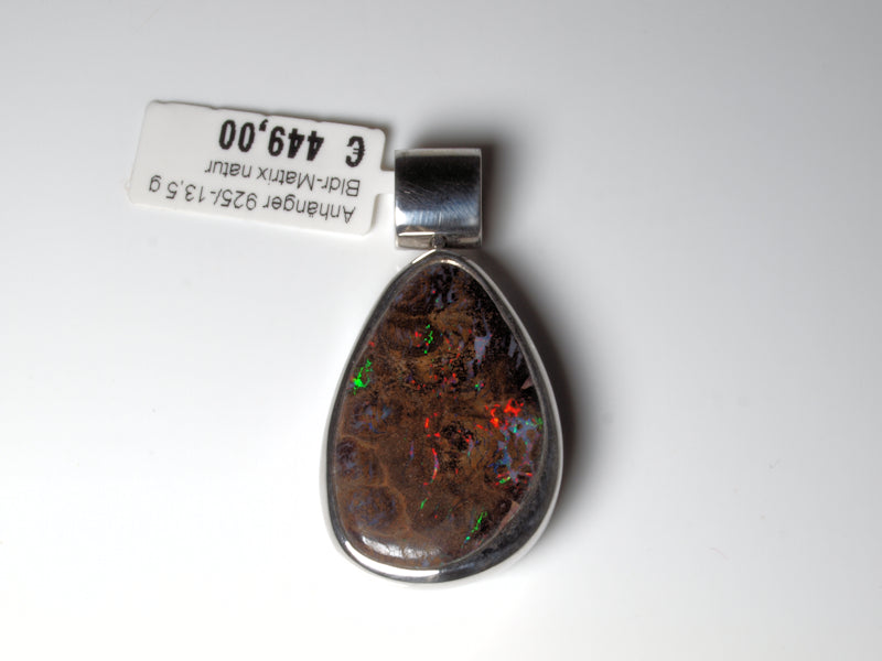 Opal Australien Anhänger Silber