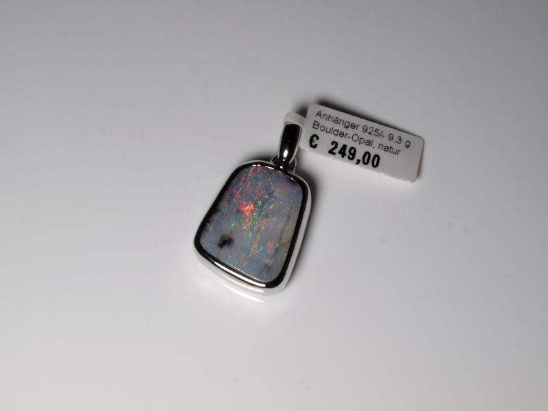 Opal Australien Anhänger Silber