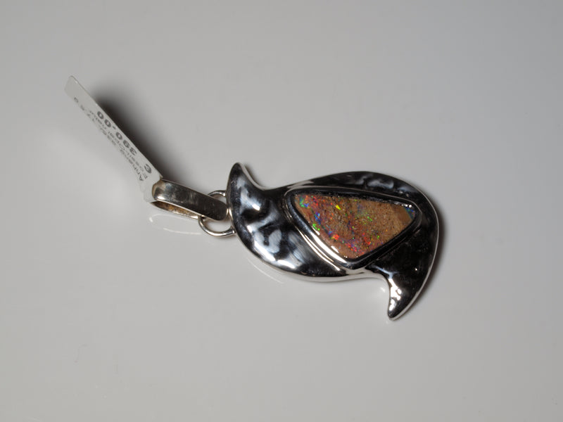 Opal Australien Anhänger Silber