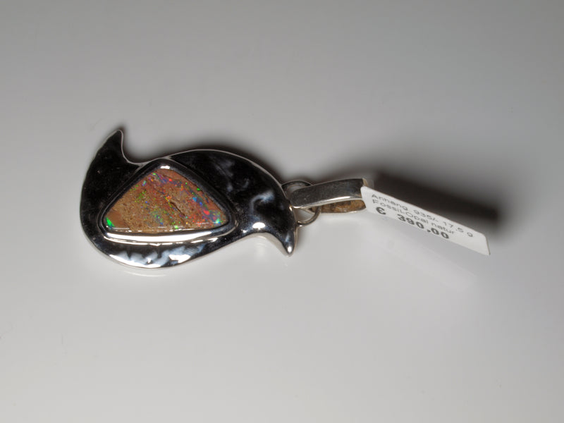 Opal Australien Anhänger Silber