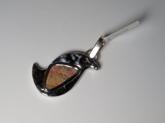 Opal Australien Anhänger Silber
