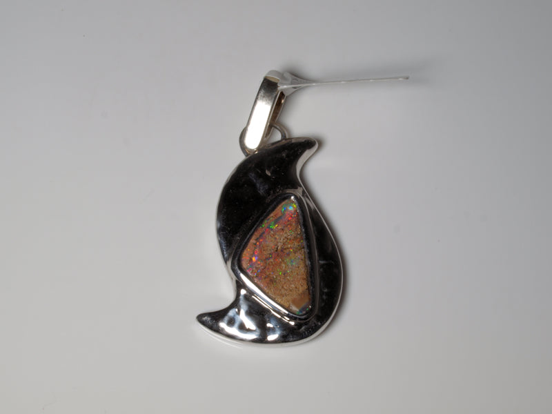 Opal Australien Anhänger Silber