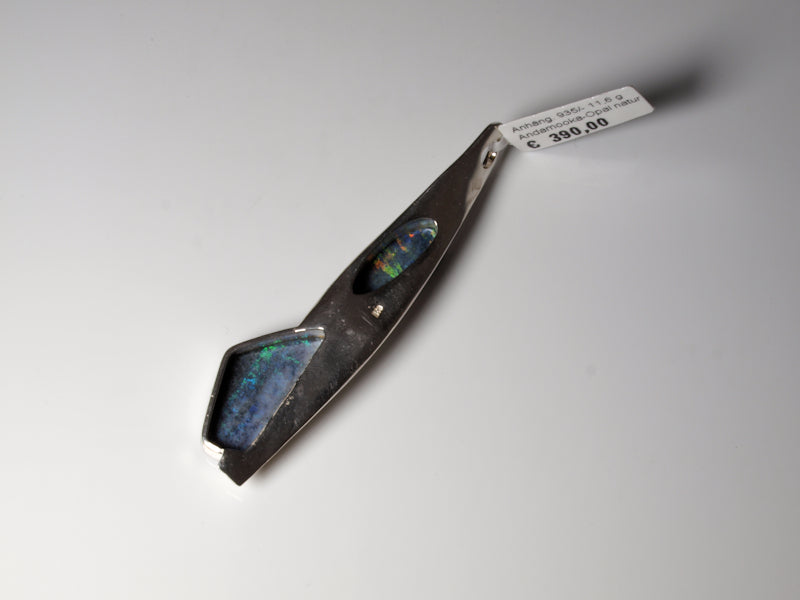 Opal Australien Anhänger Silber